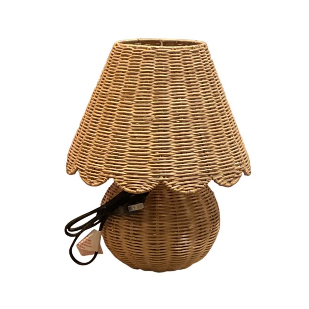 Table Lamp with Woven Base and Woven Shade - Threshold with Studio McGee - Picture 5 of 6